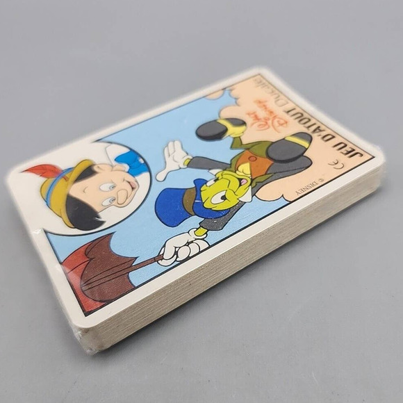 1991 Jeu D'Atout Ducale Walt Disney French Trading Cards Factory Sealed - Picture 6 of 8